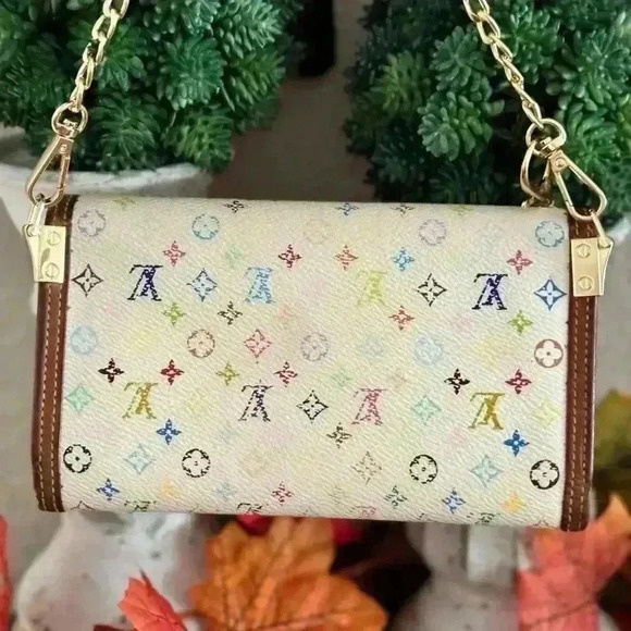 Louis Vuitton Monogram Multicolor Porte Tresor International Wallet/ - Picture 5 of 14